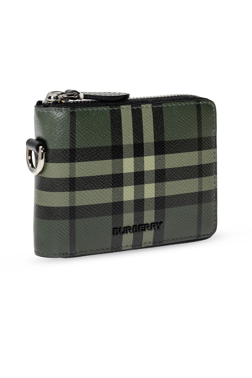 Burberry wallet green best sale